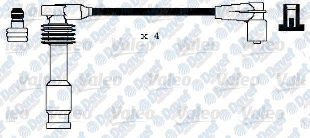 VALEO 346103 Buji Kablosu Opel Astra F - Corsa B 1.4 1.6 16v (94>)